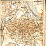 Augsburg Germany map in public domain, free, royalty free, royalty-free, download, use, high quality, non-copyright, copyright free, Creative Commons, 